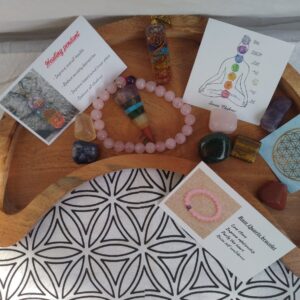 Healing crystal stones kit