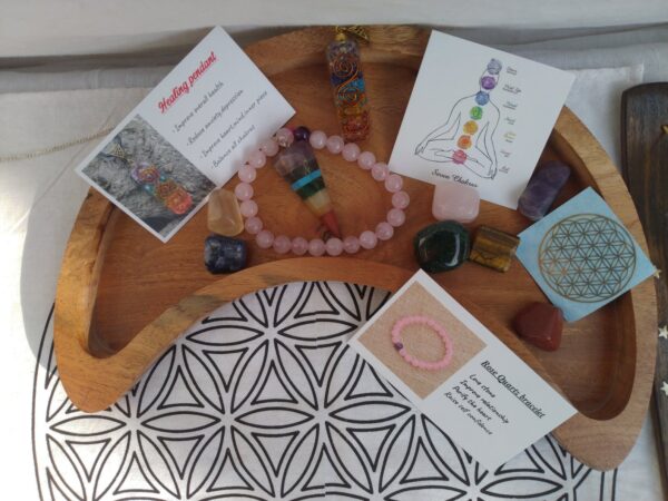 Healing crystal stones kit